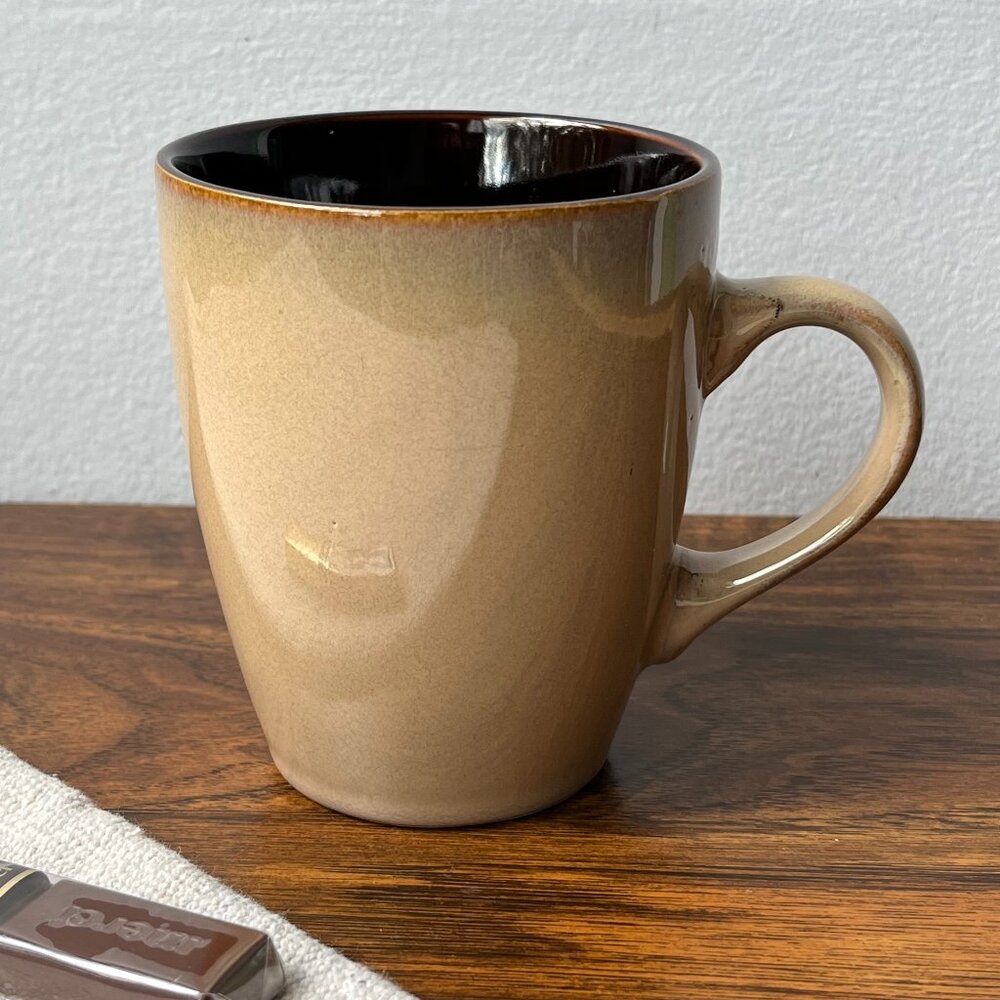 Coffee Mug Brown Beige Color Coffee 11oz